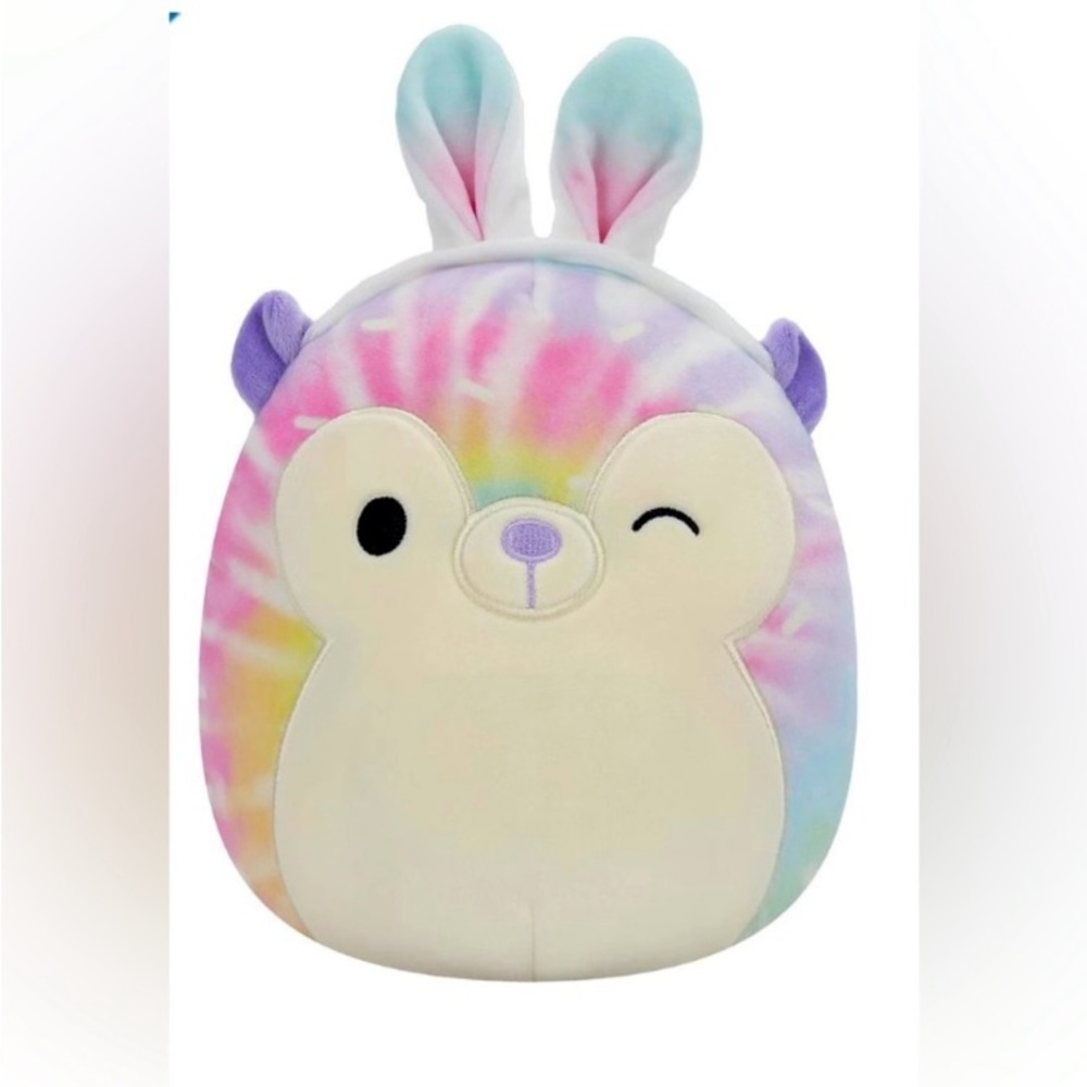 SQUISHMALLOWS Easter Babette The Hedgehog 8” Plush NWT